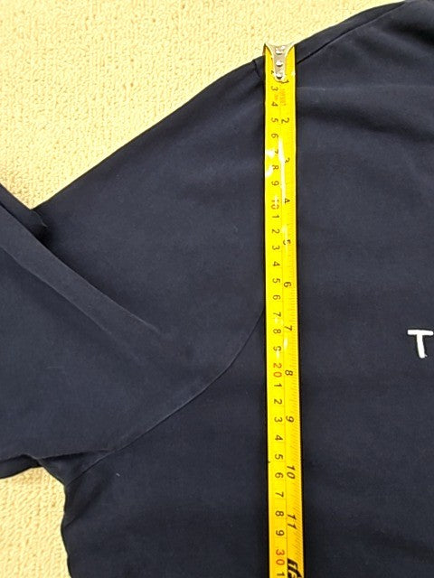 Tommy Hilfiger Navy Organic Cotton Big & Tall 3XLT Short Sleeve Logo T-Shirt