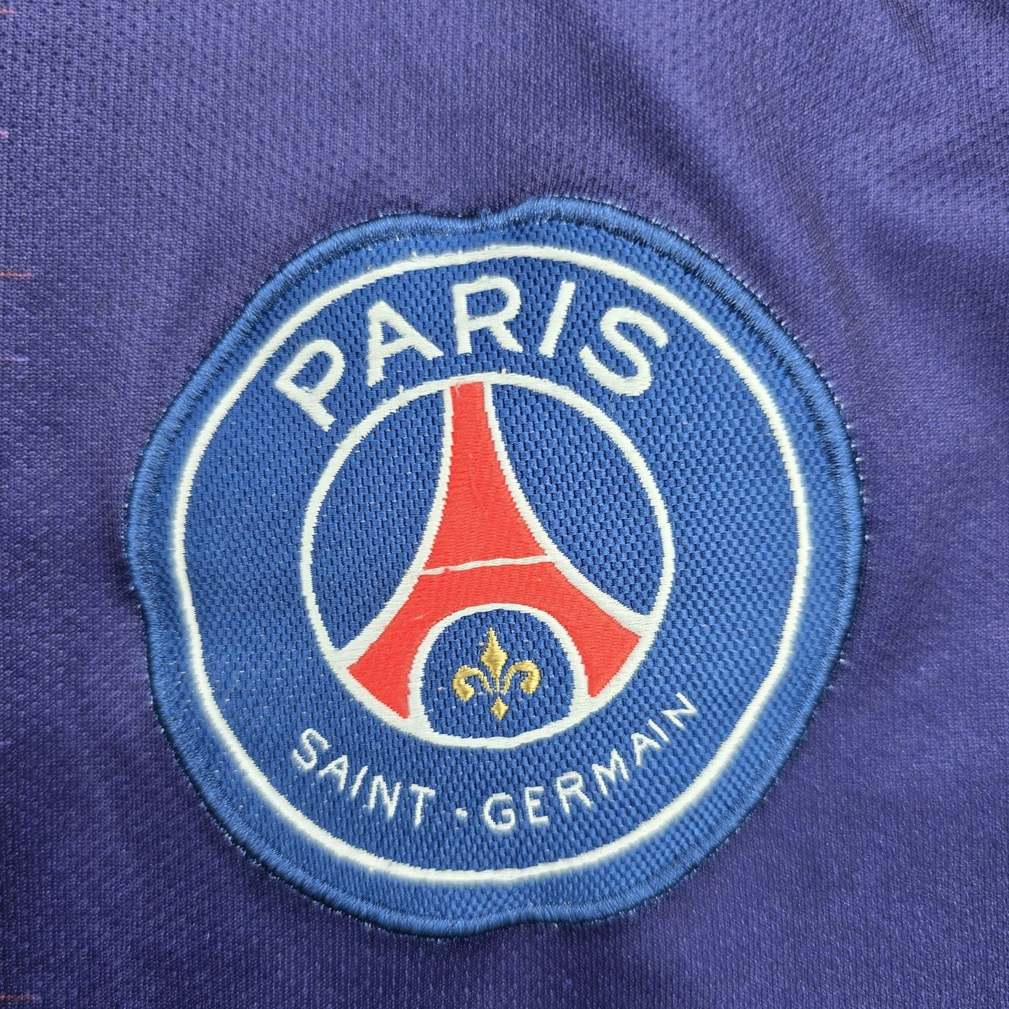 Nike Men's Navy PSG Soccer Jersey Dri-FIT Size S