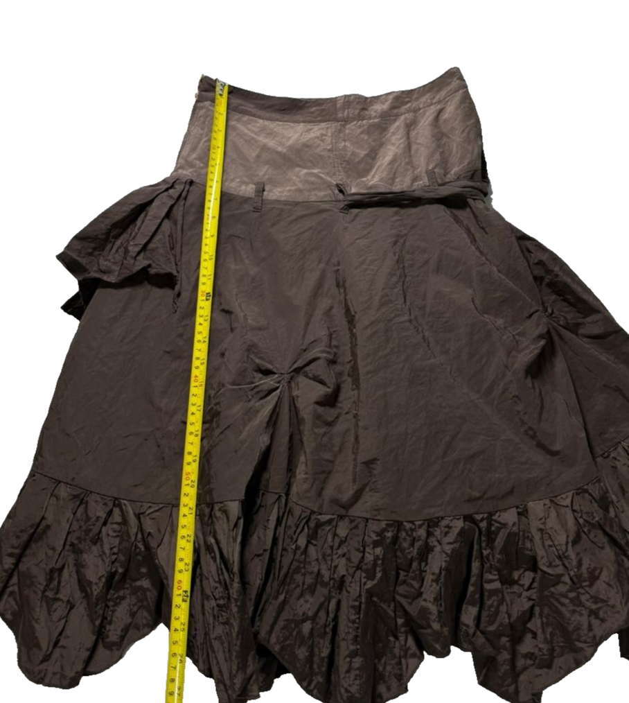 Urban Renewal One-Of-A-Kind Brown Midi Skirt