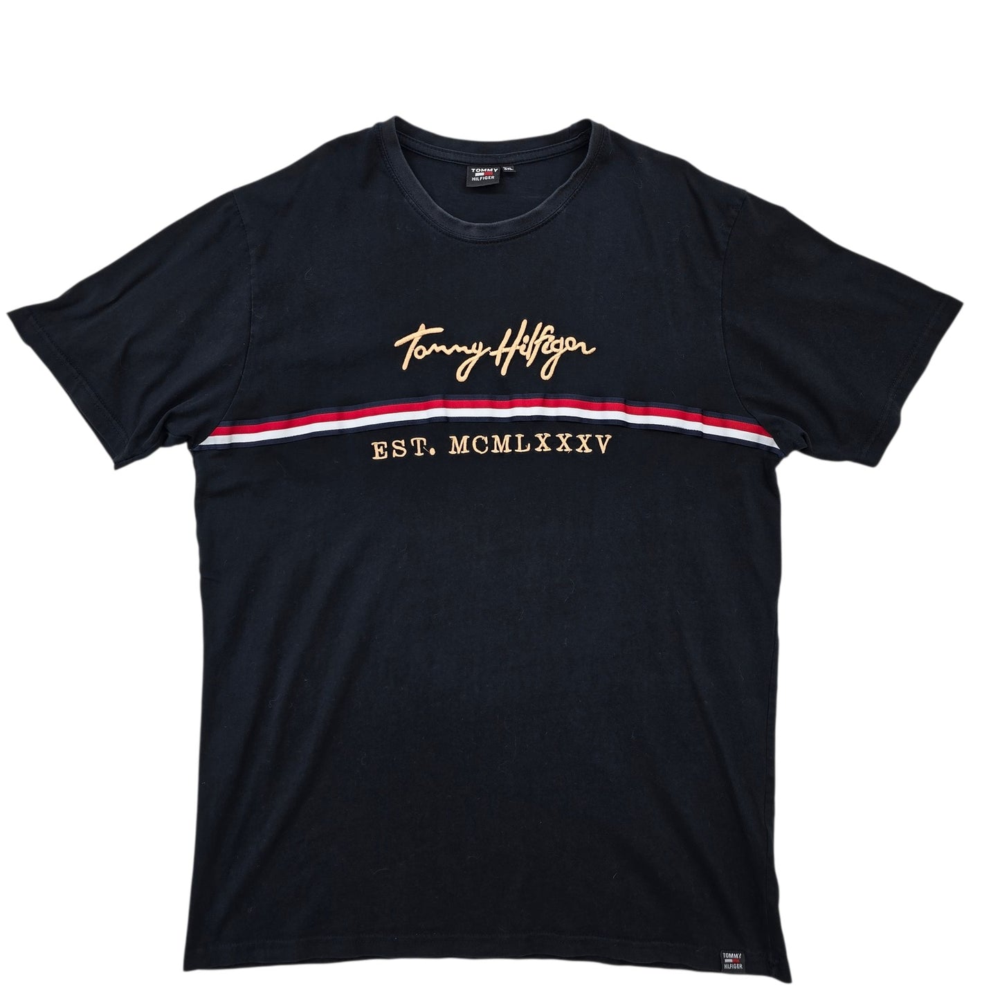 Tommy Hilfiger Men Black T-Shirt size XXL product image 1