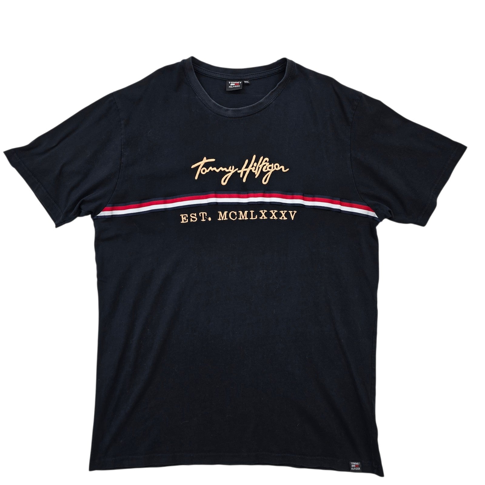 Tommy Hilfiger Men Black T-Shirt size XXL product image 1