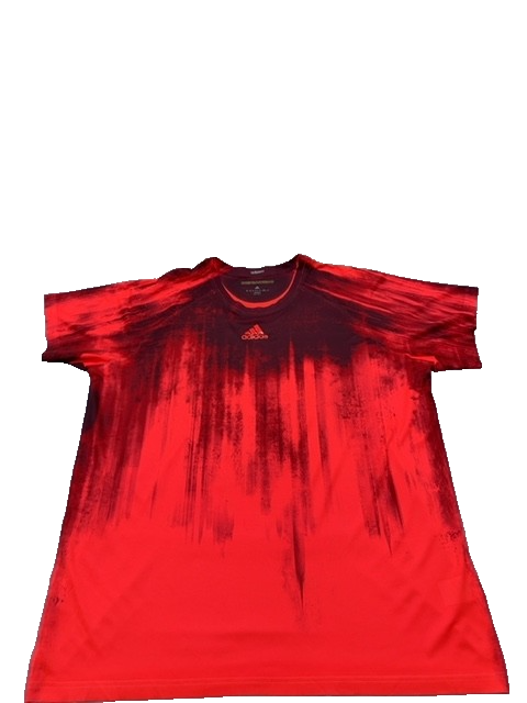 Adidas Men's Red Adizero Running T-Shirt XL Short Sleeve Climalite New