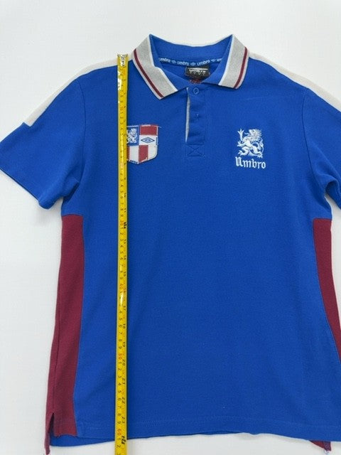 Umbro Boys Blue Polo Shirt size S product image 5