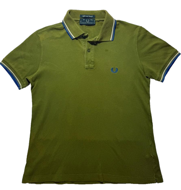 Fred Perry Green Polos T-Shirt Rare Vintage | Size: 40