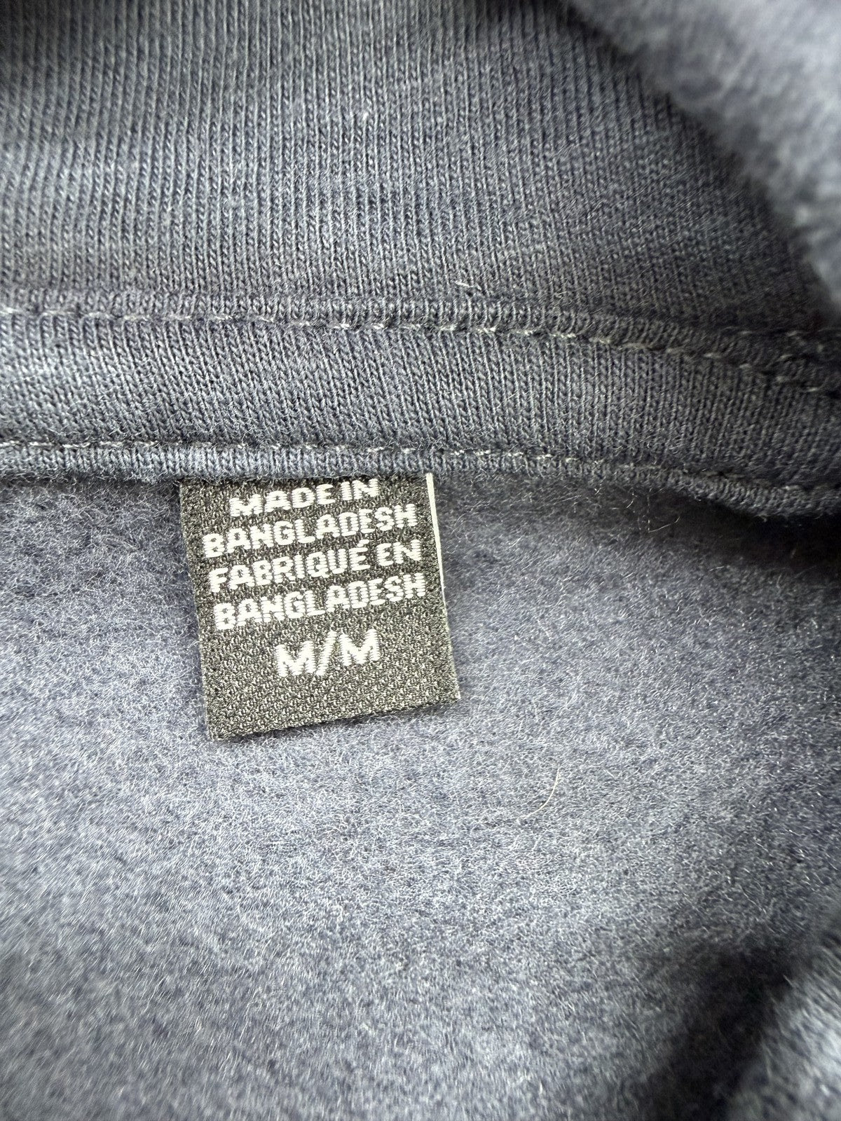 Only & Sons Charcoal Gray Fleece Hoodie M EU Men's Casual