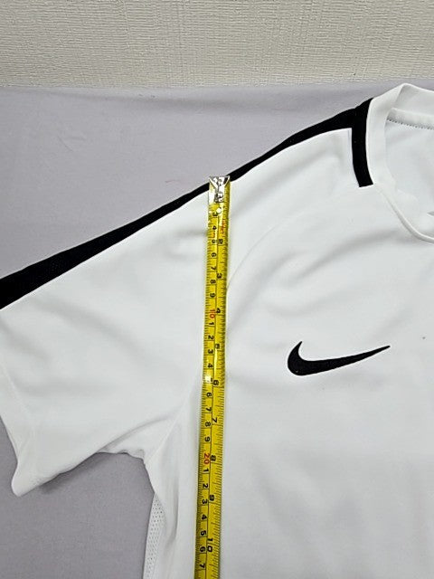Nike Men's White Dri-FIT Jersey T-Shirt Size M Short Sleeve