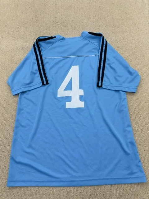 Adidas Blue Crewneck Jersey Short Sleeve Unisex L