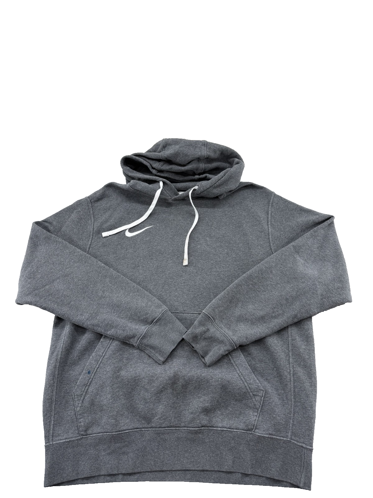 Nike Grey Fleece Pullover Hoodie Unisex Adult Size L