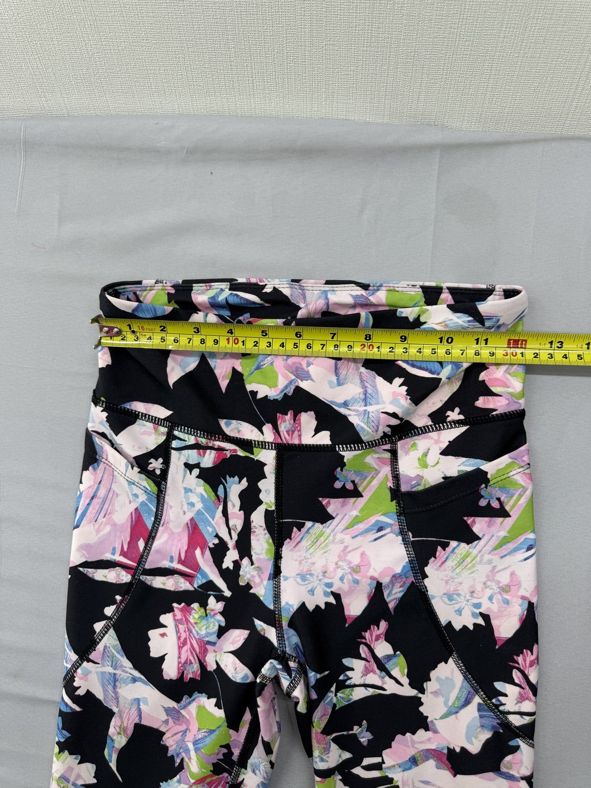 Bebe Sport Multicolor Floral Leggings Women S Poly/Spandex