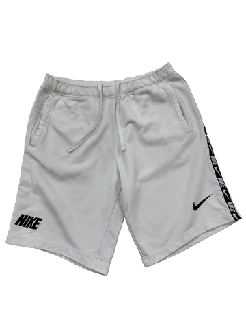 Nike Men's White Shorts Size L DD4496-100 Drawstring Swoosh