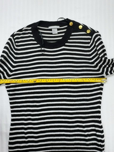 H&M Women Black Sweater size M product image 7