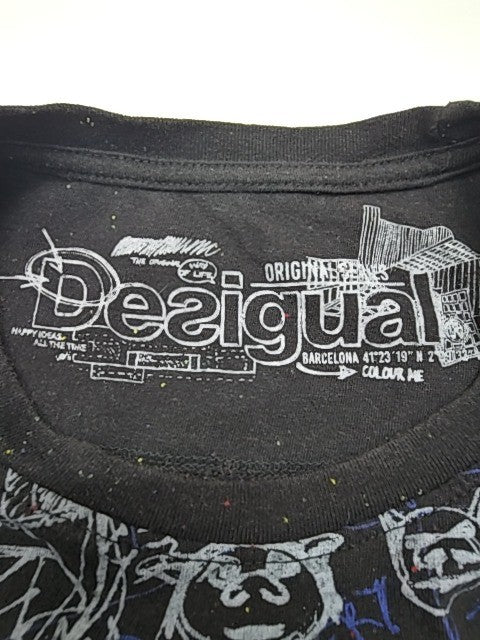 Desigual Boys Black T-Shirt size L product image 7