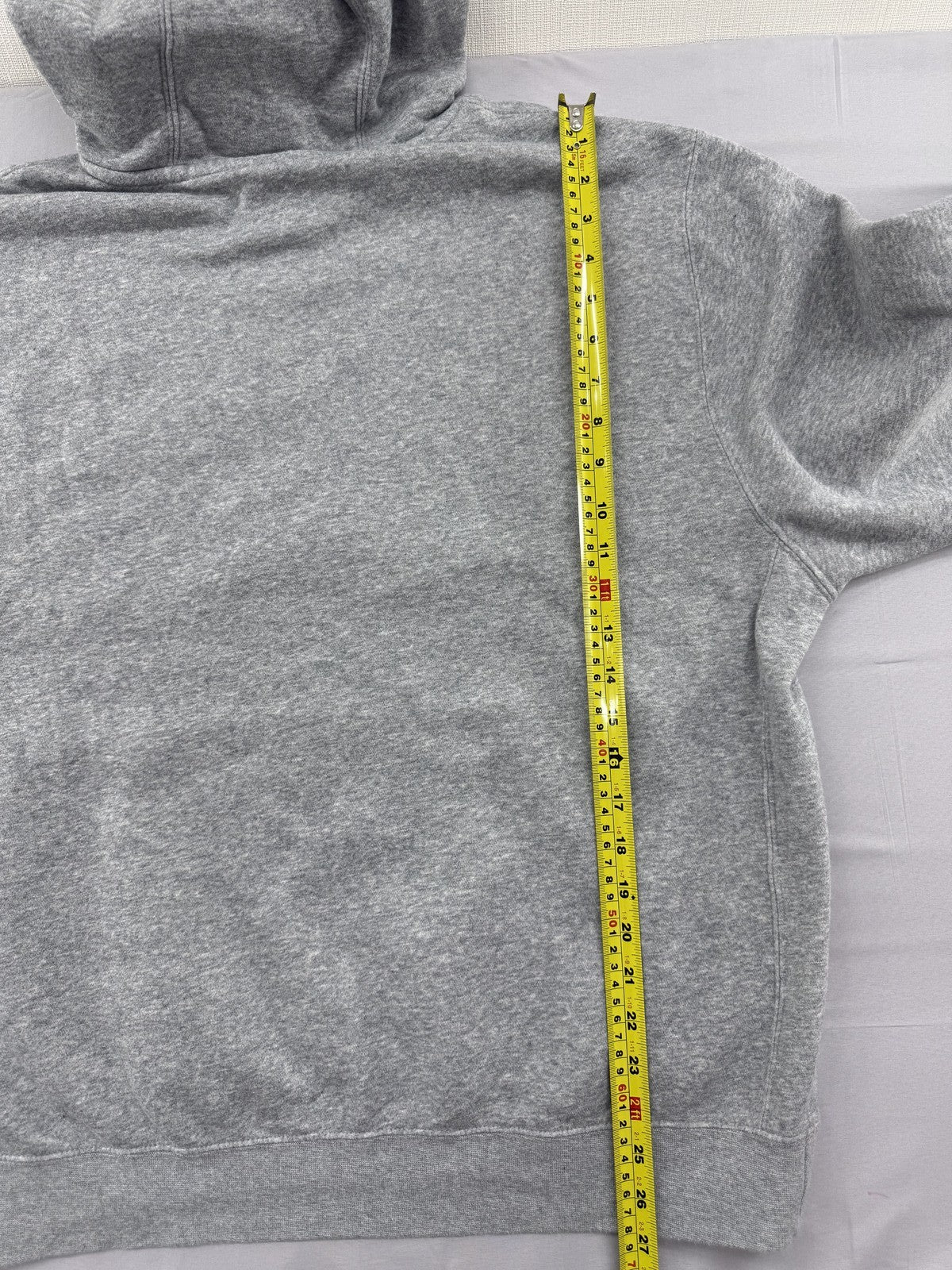 Nike Men's XL Heather Gray Fleece Pullover Hoodie Thanksgiving Rivalry