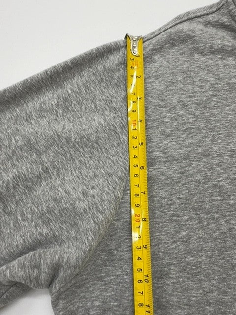 Disney Boys Gray Mickey Pullover Hoodie Kangaroo Pocket Size XL Fleece