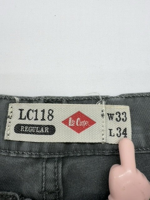 Le Coq Sportif Men Green Jeans size W33 L34 product image 3