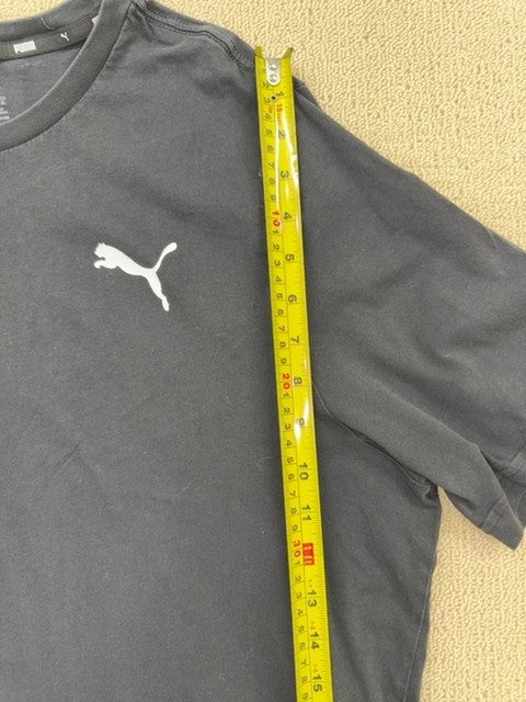 Puma Men's Black Oversized Cotton Tee XL