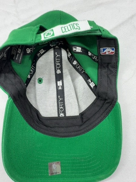 New Era 9Forty NBA Green Snapback Hat One Size Adjustable