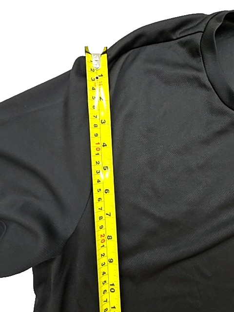 Puma Men's Black L Regular Fit Cotton Crew Neck T-Shirt Logo