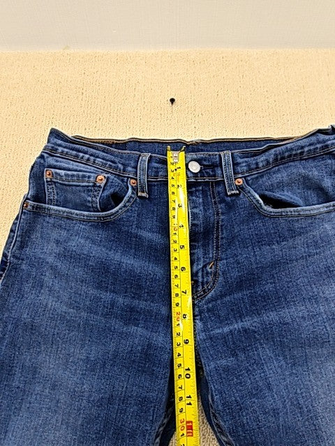 Levi's Men's 502 Regular Taper Medium Blue Jeans Size Regular Stretch