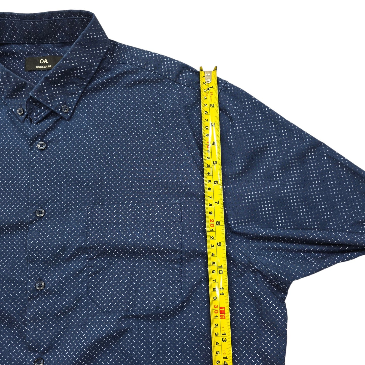 C&A Men Blue Shirt size XL product image 6