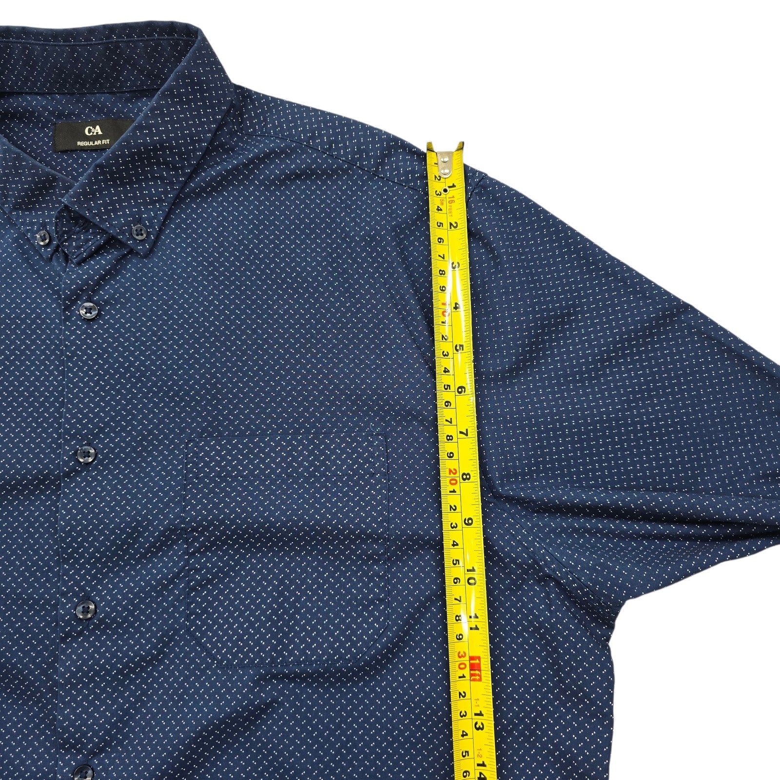 C&A Men Blue Shirt size XL product image 6
