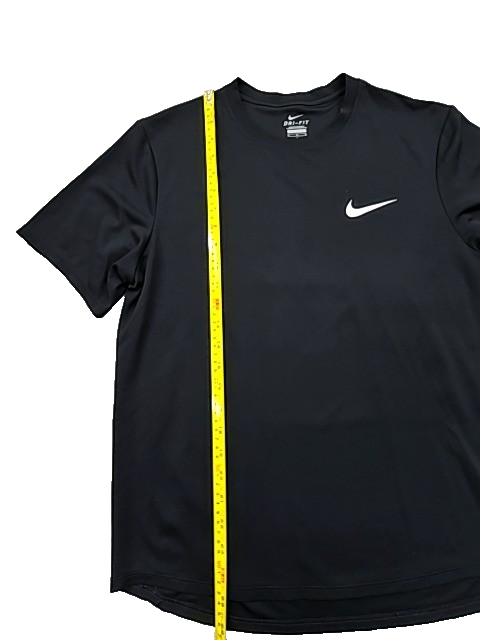 Nike Men's Dri-FIT Black Marathon T-Shirt Size M 343609-011