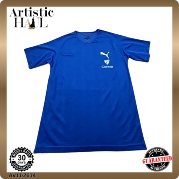 Puma Men's Navy Marathon Graphic T-Shirt Size M Relaxed Fit