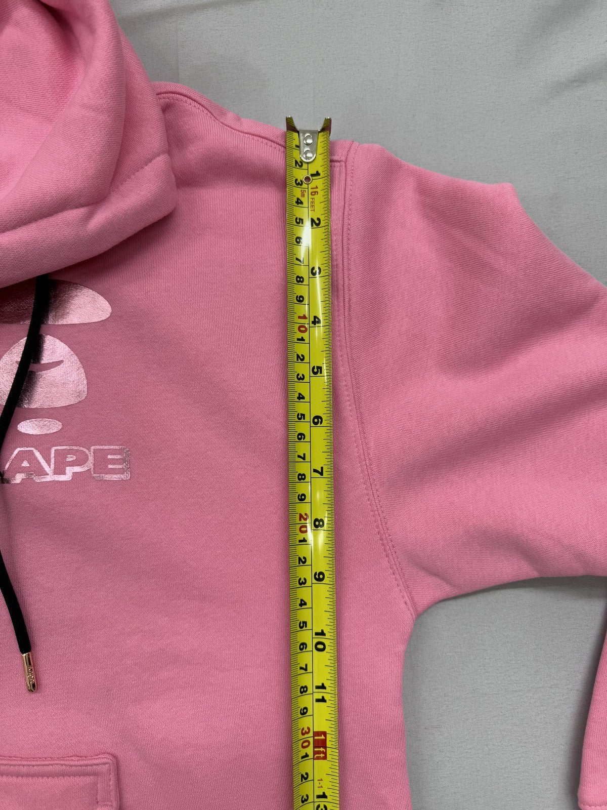 Aape Camo Pink Pullover Hoodie XXS Kangaroo Pocket Long Sleeve