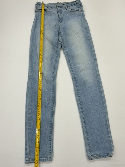 Levi's Women's Mile High Super Skinny Jeans 29 Light Blue