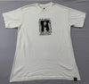 Pull&Bear Men's White T-Shirt – Size S, Bob Marley &amp Bear, Graphic