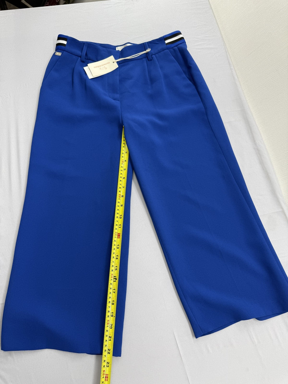 Harmont & Blaine Men's Royal Blue Straight Trousers Size 44