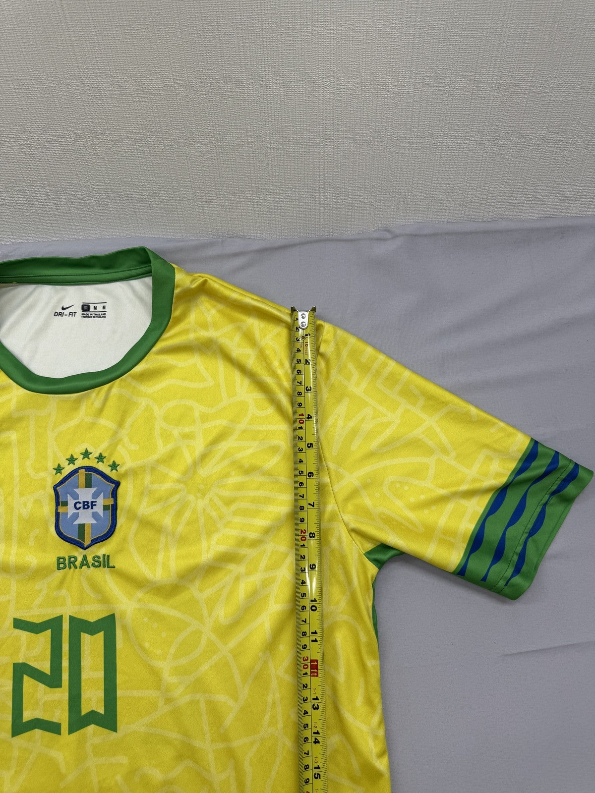 Nike Men's Soccer Jersey Yellow Jaguar Dri-FIT M 2022