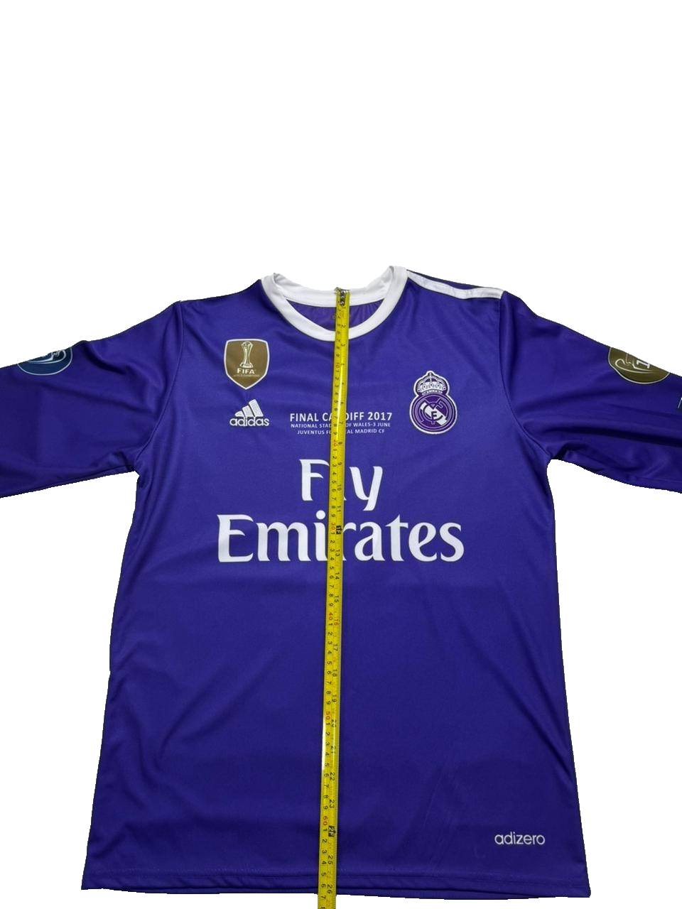 Adidas Fly Emirates Mcf Final Cardiff 2017 Sergio Ramos 4 Size S
