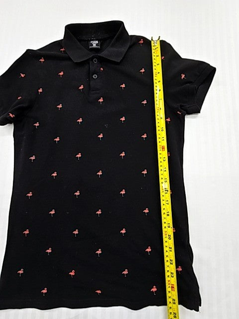 FSBN Women Black Polo Shirt size XS product image 8