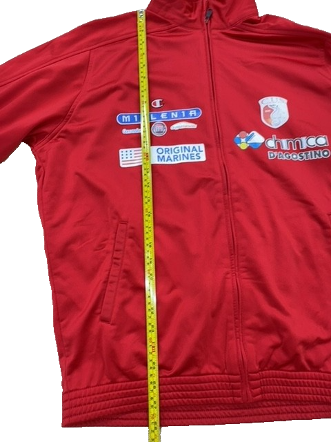 Champion Men's Red Track Jacket Full Zip Size XL NWT