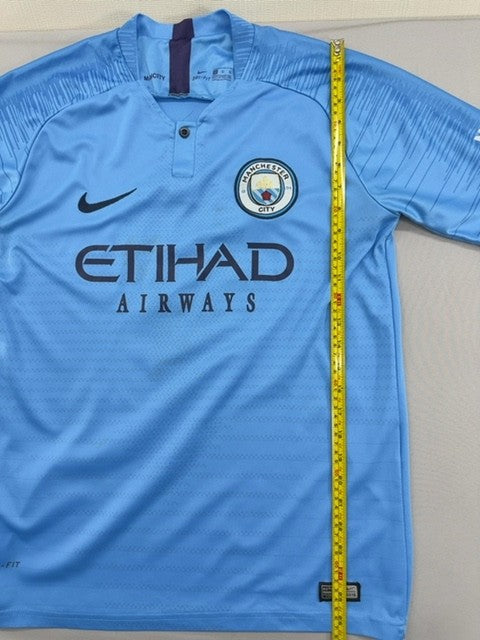 Nike Men's M Blue Dri-FIT Jersey Short Sleeve Crew 2018 Thailand