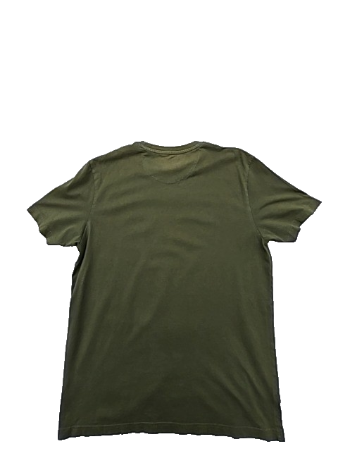 Lee Men's Slim Fit Green L Short Sleeve 100% Cotton Crew Neck T-Shirt