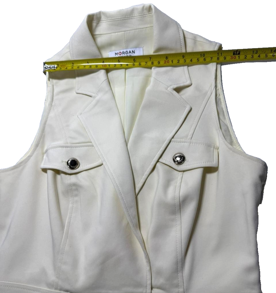 Morgan Women's Off White Robe | Size: 38