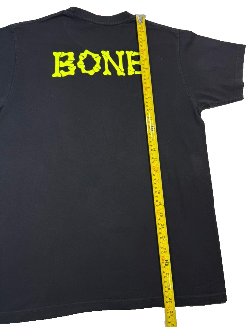 Soffe Unisex Youth Bone Circus Skeletons Neon Graphic T-Shirt Black L