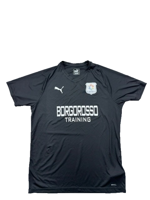Puma Black Men's Training Jersey Large Short Sleeve