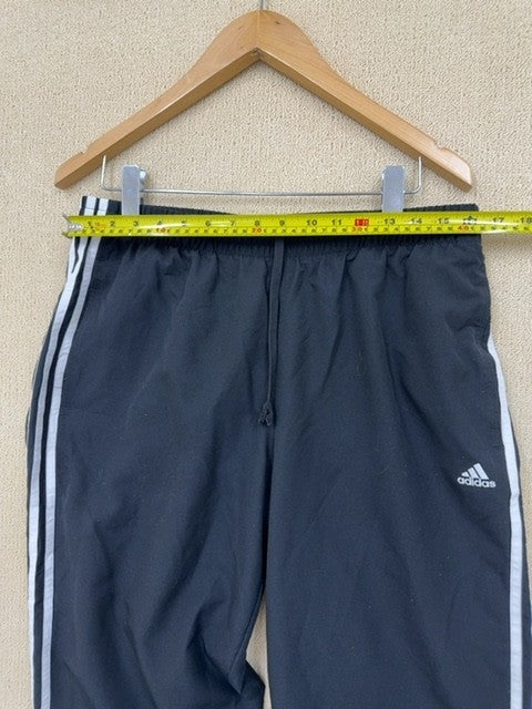 Adidas Men's Navy Track Pants Size L Performance Tapered