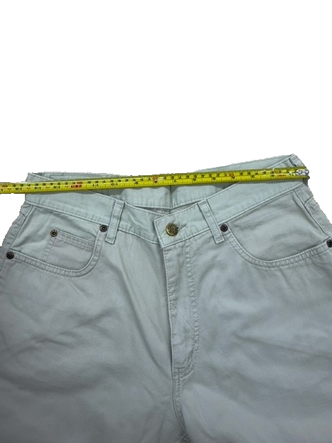 Lee Jeans Khaki Denim Unisex 31-34x34 100% Cotton Button Fly