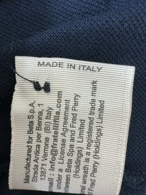 Fred Perry Boys Navy Polo Shirt size S product image 4