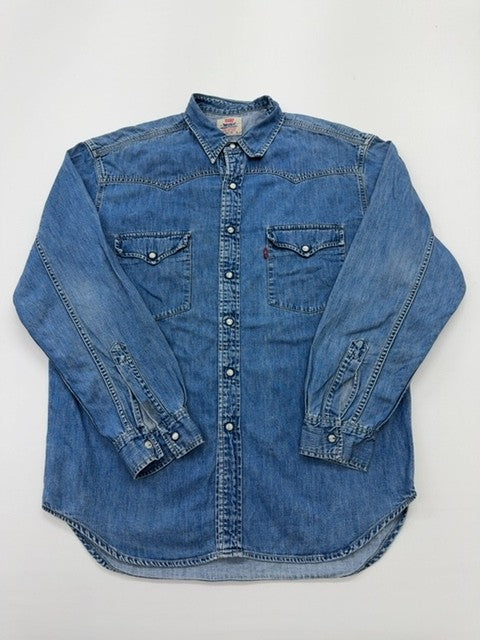 Levi's Men Blue Shirt size L product image 1