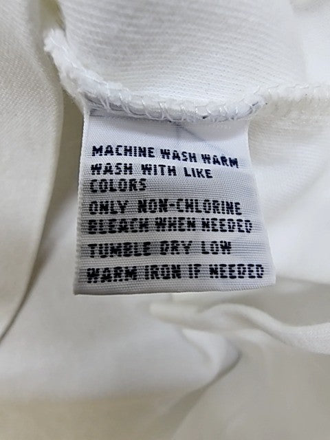 Polo Ralph Lauren Men's White Polo Shirt Size M Cotton Short Sleeve