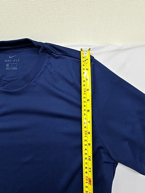 Nike Men's Navy Dri-FIT Short Sleeve T-Shirt Size L