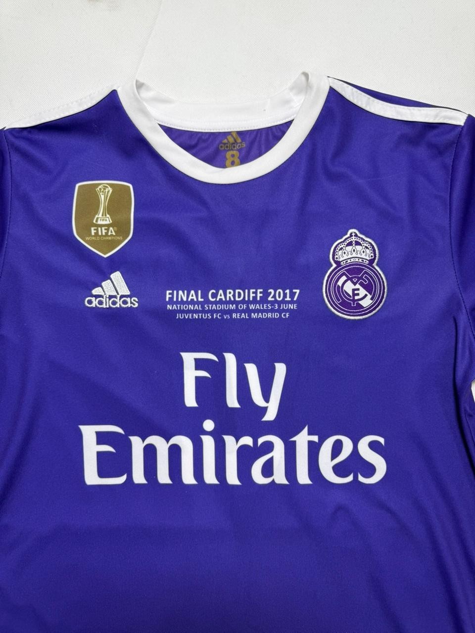 Adidas Fly Emirates Mcf Final Cardiff 2017 Sergio Ramos 4 Size S