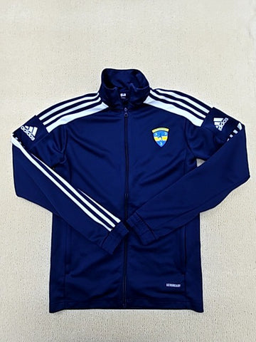 Adidas Men's Navy Blue Primegreen Track Jacket Size S
