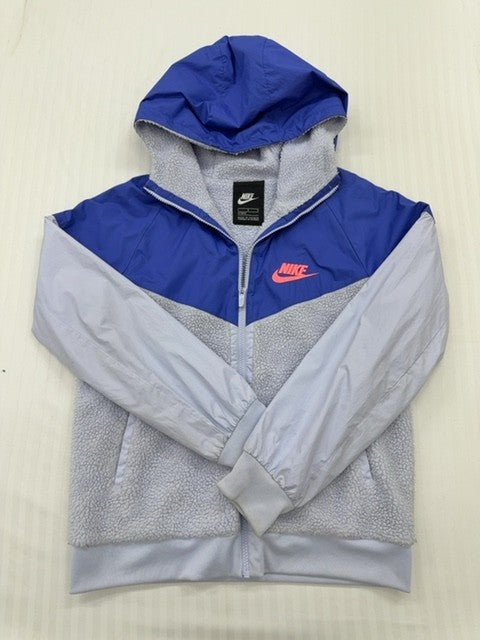 Nike Men's Tech Fleece Windrunner Jacket Blue/Grey L