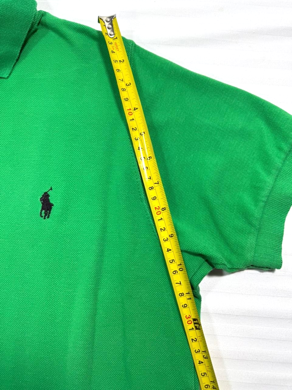 Polo Ralph Lauren Slim Fit Men's Polo Shirt In A Green Color - Size XXL